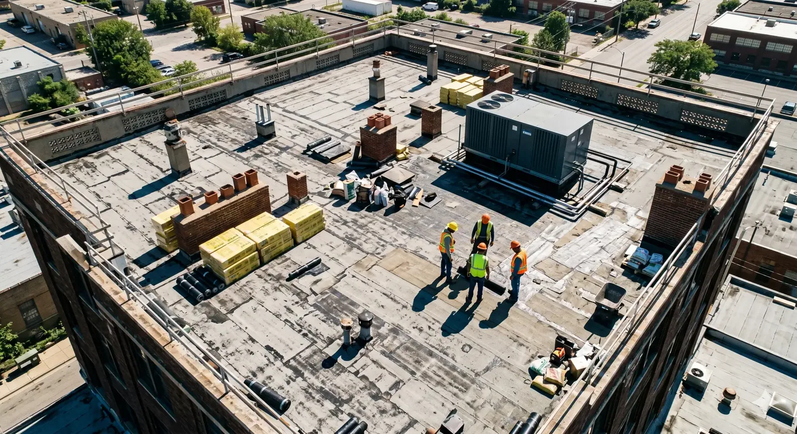 Commercial Roof Inspections in Downey, CA